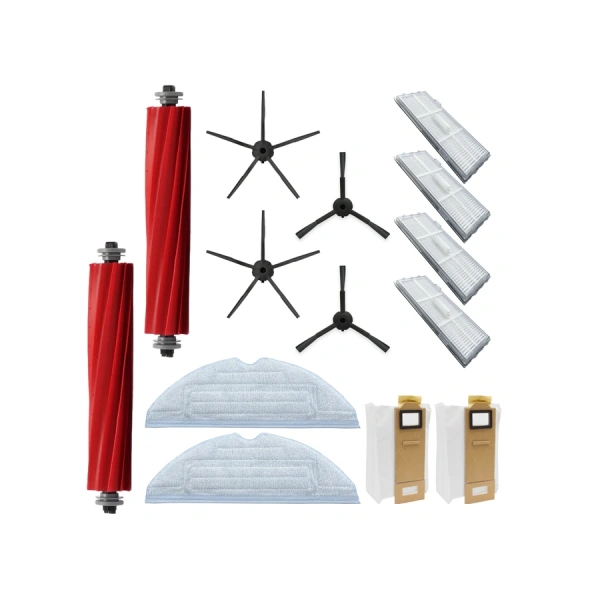 Набор аксессуаров Maxi для робота-пылесоса Roborock S7, черные боковые щетки