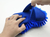 Губка для мойки автомобиля из микрофибры, синий