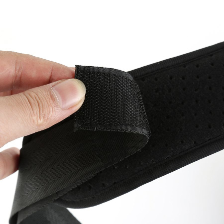 Корректор осанки - корсет ортопедический для спины - реклинатор, бандаж для позвоночника эластичный, размер XL (обхват груди 119-150см, вес 80-120кг), черный