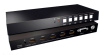 Свитч - делитель экрана HDMI 1x4, UHD 4K 60HZ, RS232, Toslink/SPDIF, Jack 3,5mm (программируемый)