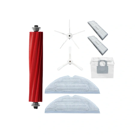 Набор аксессуаров Medium для робота-пылесоса Roborock S7 MaxV UItra, белые боковые щетки