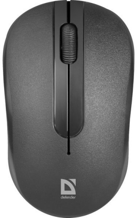 Мышь беспроводная оптическая Defender Datum MM-285, 1600 dpi, черный