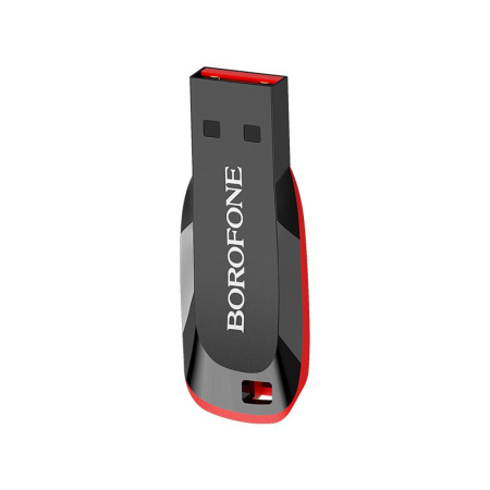 Флешка 32Gb Borofone BUD2, USB 2.0, черный