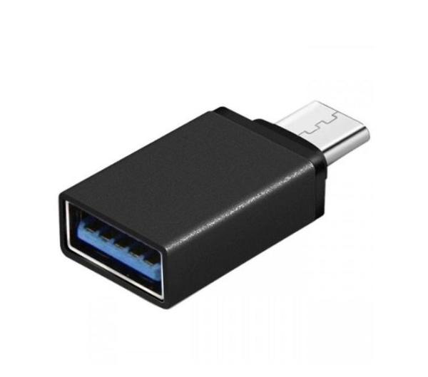 Адаптер - переходник OTG USB3.1 Type-C - USB3.0, черный Адаптер - переходник OTG USB3.1 Type-C - USB3.0, черный