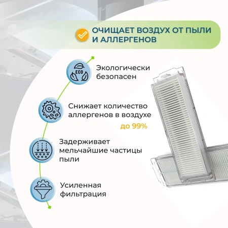 Фильтры для робота-пылесоса Viomi SE, 2 штуки