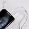 Зарядный USB дата кабель BOROFONE BX37 Lightning, 2.4A, 1м, белый