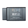 Автосканер ELM327 Wi-Fi OBD2 v1.5 - aдаптер OBDII ver1.5, с индикацией работы, черный