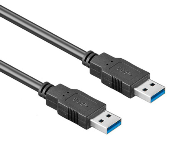 Кабель USB3.0, папа-папа, экранированный, 0,6 метра Кабель USB3.0, папа-папа, экранированный, 0,6 метра