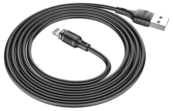 Зарядный магнитный USB дата кабель HOCO X52 Lightning, 2.4A, 1м, черный Зарядный магнитный USB дата кабель HOCO X52 Lightning, 2.4A, 1м, черный