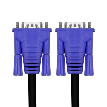 Кабель VGA - VGA 3+6, папа-папа, 40 метров, черный