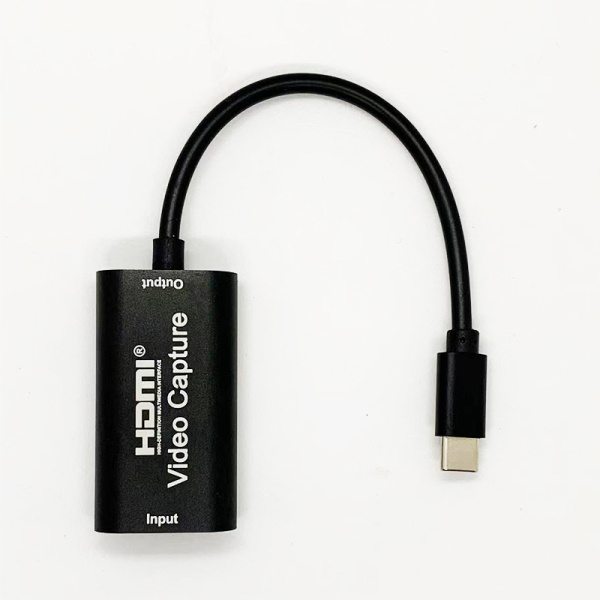 Карта видеозахвата USB3.1 Type-C - HDMI, ver.01a, черный Карта видеозахвата USB3.1 Type-C - HDMI, ver.01a, черный