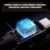 Кабель USB5.0 Type-C чип E-Marker, 16K 60Гц, PD 240W (48V/5A), 80 Гбит/с, оплетка, поддержка Thunderbolt 3/4/5, 1 метр