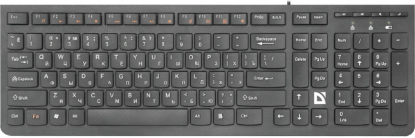 Комплект беспроводной клавиатура и мышь DEFENDER COLUMBIA C-775, черный