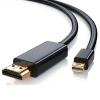 Кабель Mini DisplayPort - HDMI 4K, папа-папа, 1,8 метра, черный