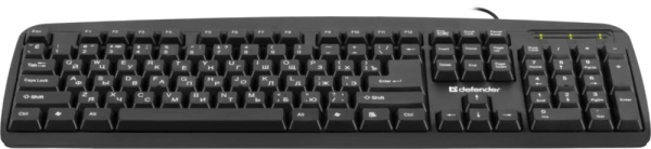 Клавиатура Defender Office HB-910, черный