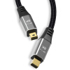 Кабель Mini DisplayPort v1.4 (mDP1.4)  – 8K 60Гц / 4K 144Гц, оплетка, 2 метра