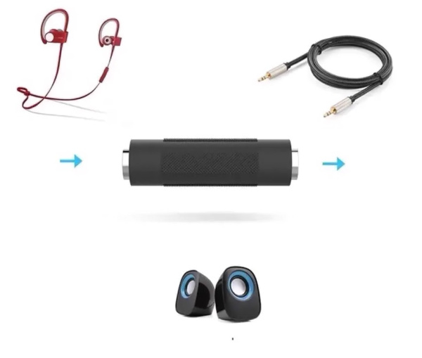 Соединитель кабелей jack 3.5мм - jack 3.5мм, мама-мама, черный Соединитель кабелей jack 3.5мм - jack 3.5мм, мама-мама, черный