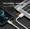 Зарядный USB дата-кабель Type-C для сверхбыстрой зарядки, 10A, 2 метра, белый