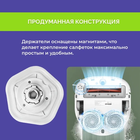 Держатель для тряпки для робота-пылесоса Xiaomi Mijia Sweeping and Mopping Robot Pro (STYTJ06ZHM)