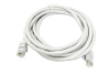 Сетевой кабель - витая пара - RJ45 (LAN) патчкорд UTP CAT-6, 1 метр, белый