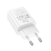 Зарядное устройство сетевое - блок питания HOCO N62, USB Type-C PD30W, белый
