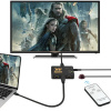 Адаптер - переключатель - свитч 3×1 HDMI, UltraHD 4K 3D, пульт, активный, черный