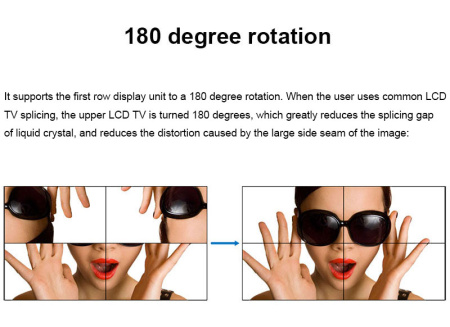 Контроллер видеостены HDMI 4K на 9 экранов 3x3