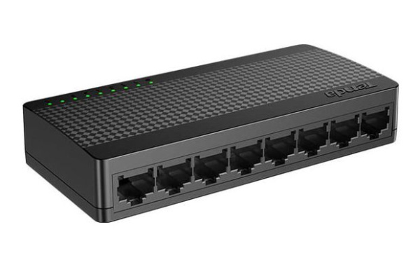 Сетевой хаб - коммутатор LAN - разветвитель RJ45 на 8 портов 10/100/1000 Мбит/с SG108M, черный Сетевой хаб - коммутатор LAN - разветвитель RJ45 на 8 портов 10/100/1000 Мбит/с SG108M, черный