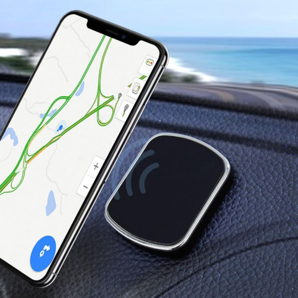 Автомобильный магнитный держатель для телефона на панель MOD04 (наклеиваемый), черный Автомобильный магнитный держатель для телефона на панель MOD04 (наклеиваемый), черный