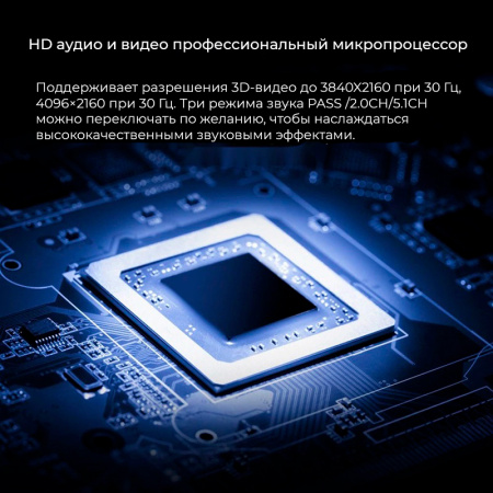 Адаптер - переходник HDMI - HDMI 4K - оптика (Toslink/SPDIF) - jack 3.5mm (AUX)