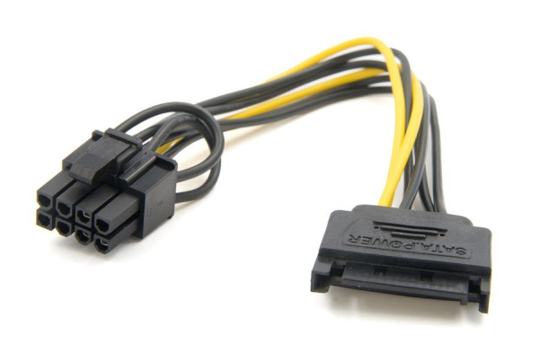 Кабель - переходник SATA - 6+2 pin Кабель - переходник SATA - 6+2 pin