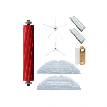 Набор аксессуаров Medium для робота-пылесоса Roborock S7, белые боковые щетки