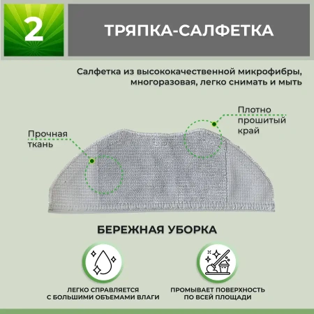 Набор аксессуаров Maxi для робота-пылесоса Xiaomi Mijia G1 (SKV4135CN)