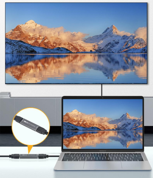 Репитер - повторитель - усилитель сигнала HDMI2.1 8K 60Гц, пассивный до 30 метров Репитер - повторитель - усилитель сигнала HDMI2.1 8K 60Гц, пассивный до 30 метров