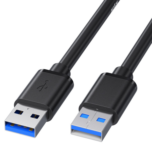 Кабель - удлинитель USB3.0, папа-папа, экранированный, 3 метра, черный Кабель - удлинитель USB3.0, папа-папа, экранированный, 3 метра, черный