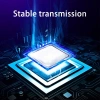 Внешний корпус - бокс для жесткого диска SSD M.2 NGFF - USB-C/USB-A, алюминий, серебро