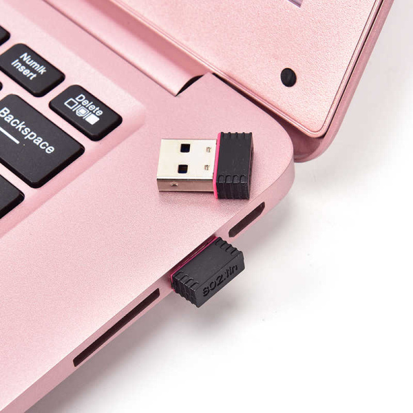 Адаптер - беспроводной Wi-Fi-приемник USB2.0, до 300 Мбит/с, 2.4GHz Адаптер - беспроводной Wi-Fi-приемник USB2.0, до 300 Мбит/с, 2.4GHz