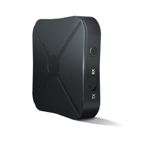 Беспроводной аудио адаптер Bluetooth v4.2 RX/TX приемник-передатчик KN319, черный