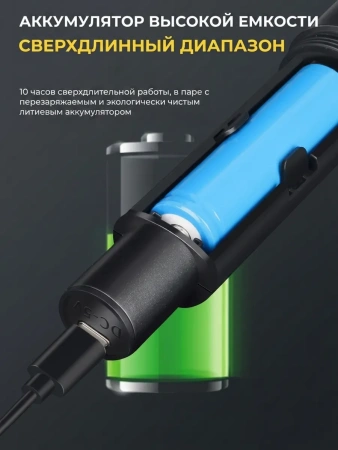 Караоке-система Аудио адаптер Hi-Fi J200, беспроводной микрофон DM-682, комплект: 2 микрофона + приемник