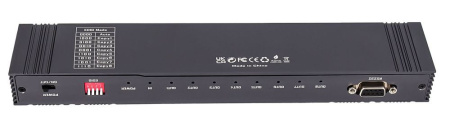 Сплиттер - разветвитель 1×8 HDMI v2.1 – 8K 60Гц / 4K 120Гц, 48 Гбит/с, HDCP 2.3, HDR, VRR, алюминий