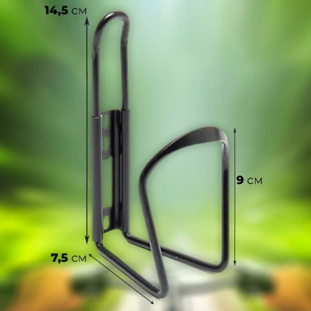 Флягодержатель велосипедный - крепление для воды, черный